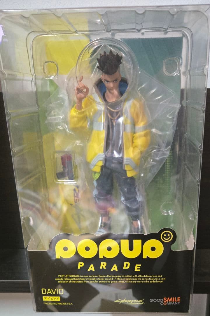 ポップアップパレード　サイバーパンク　デイビッド　エッジランナーズ