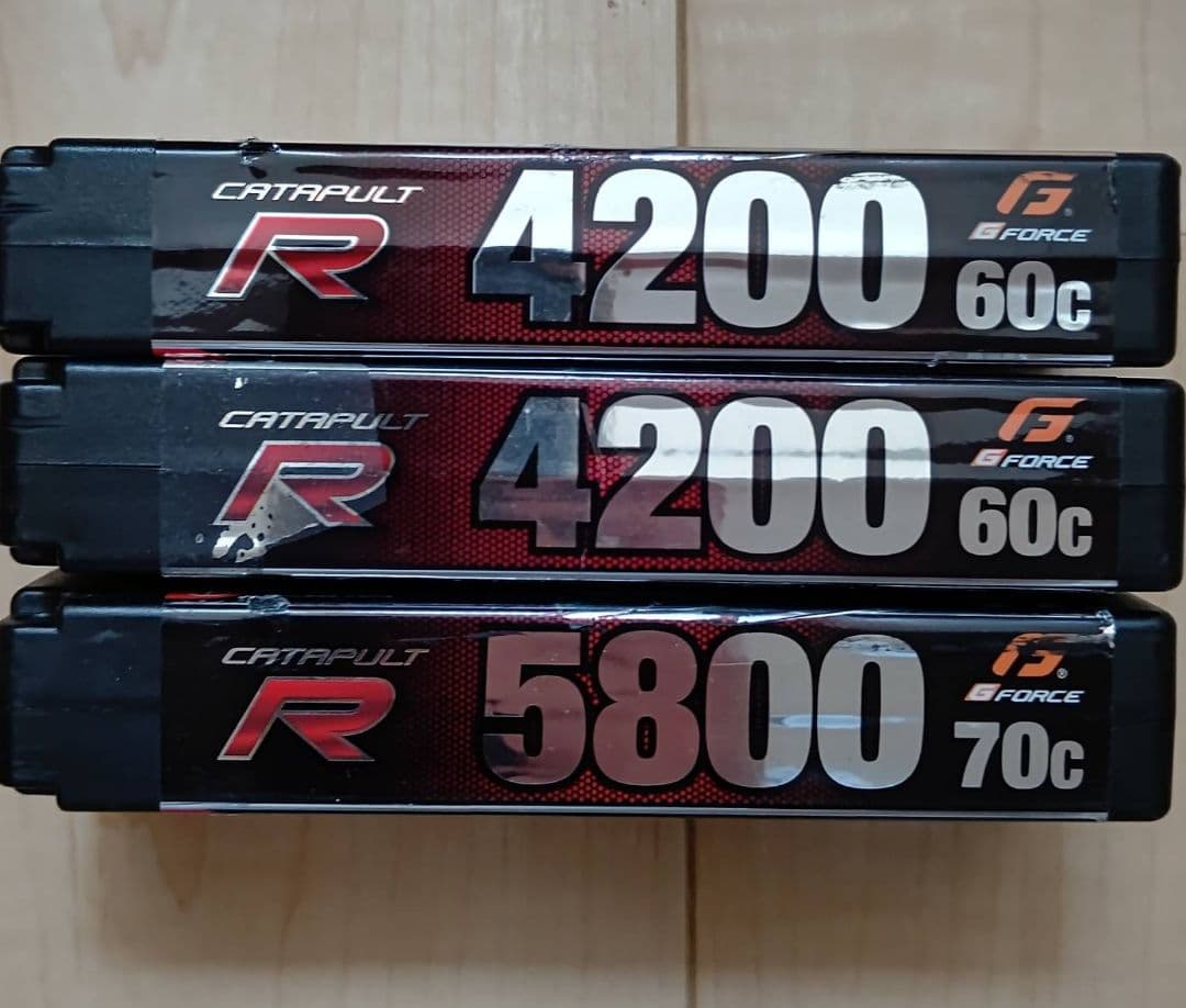 G-FORCE リポバッテリー 3本セット