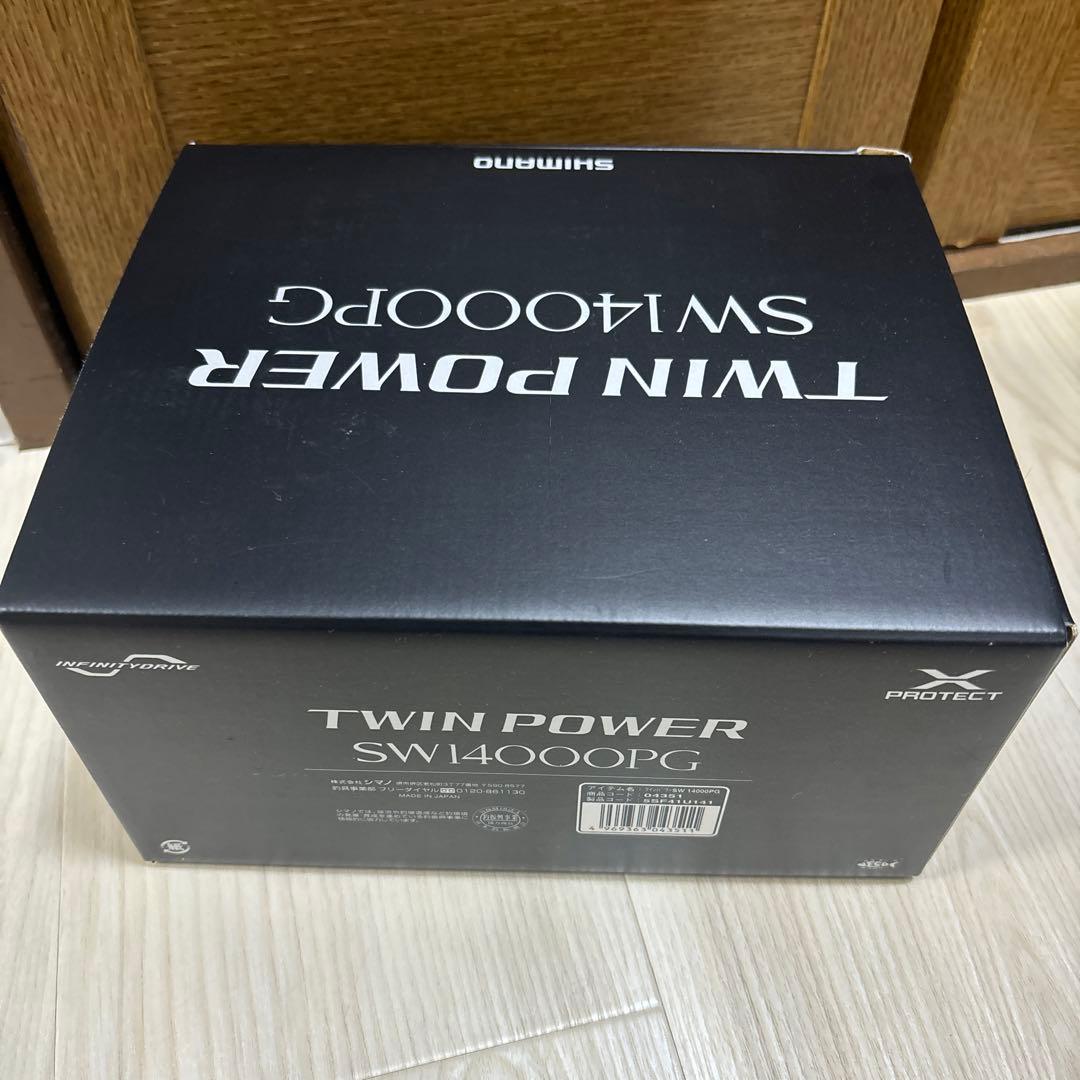 新品未使用　SHIMANO TWIN POWER 21 SW14000PG