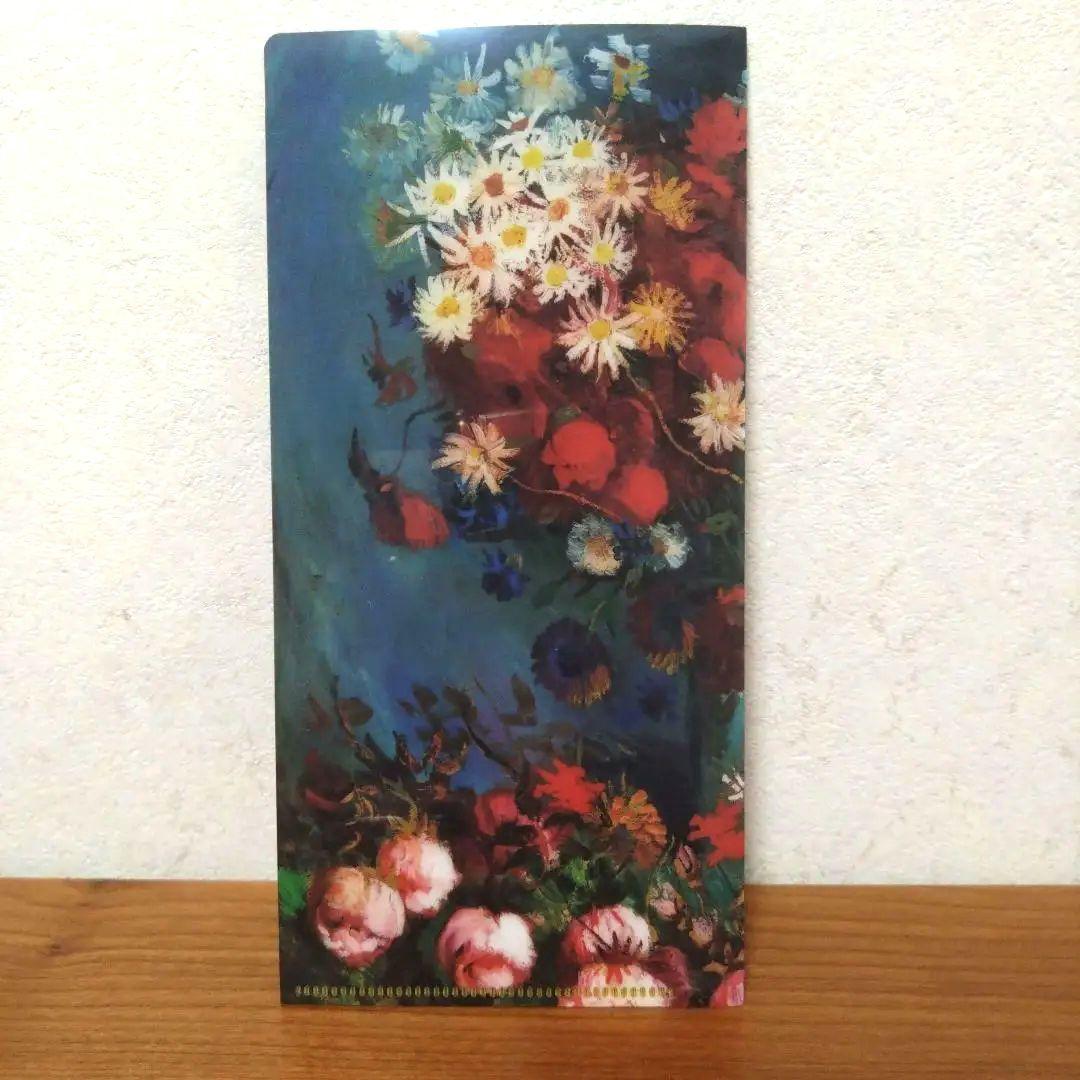 大ゴッホ展「野の花とバラのある静物」ミニフレーム、Rollbahnノート、ほか