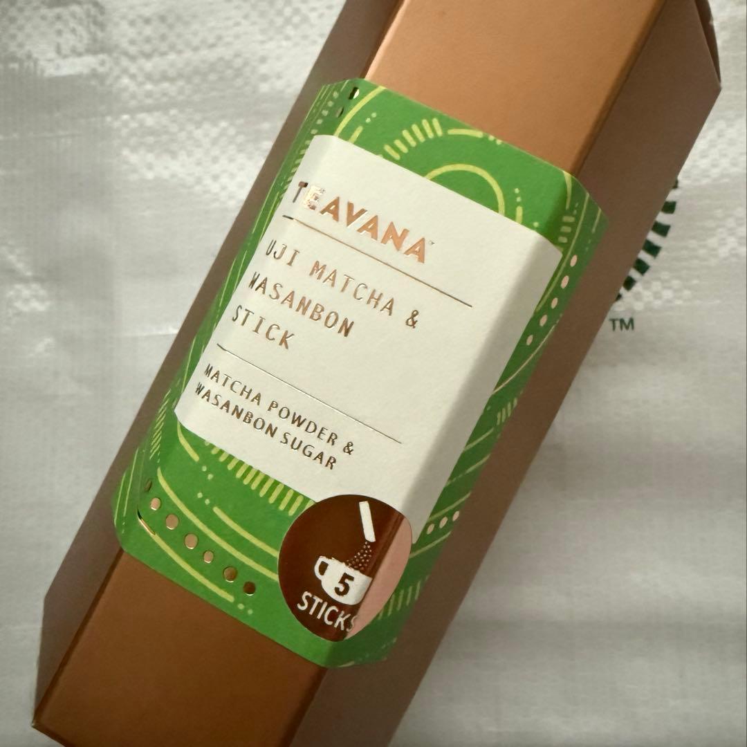 teavana石臼抹茶宇治　抹茶&和三盆スティック　石臼抹茶ティーラテキャンディ