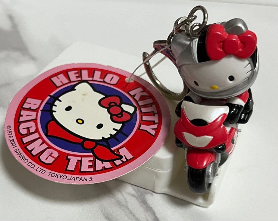 激レア レッド キティーズ バイク キーホルダー