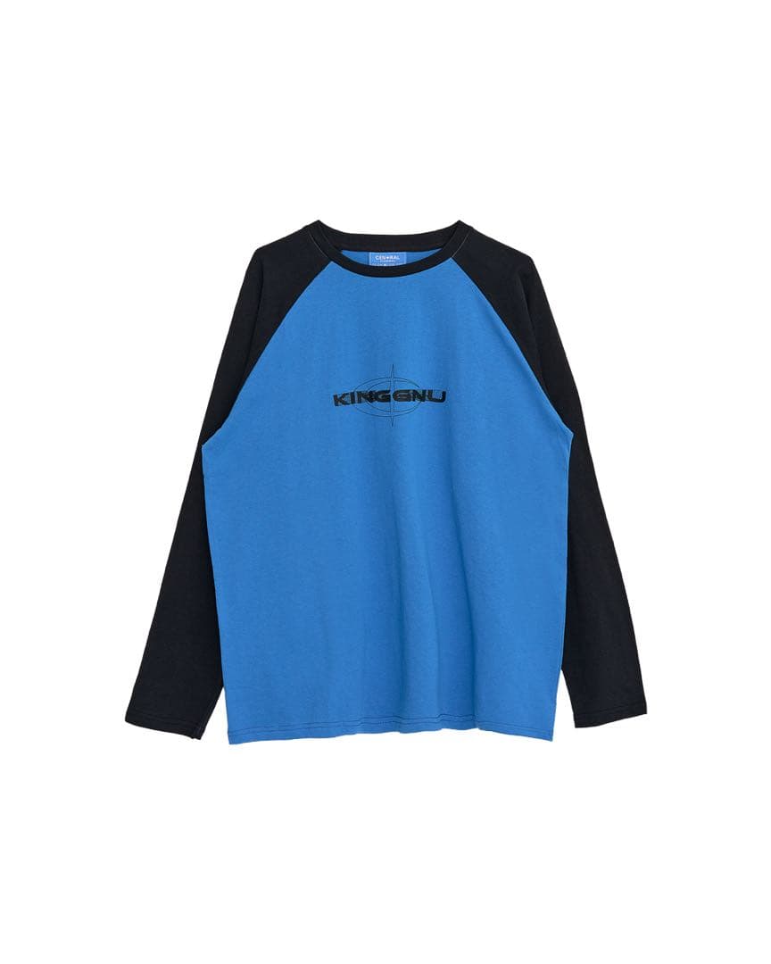 KING GNU L/S RAGLAN [ブルー/スミクロ] M