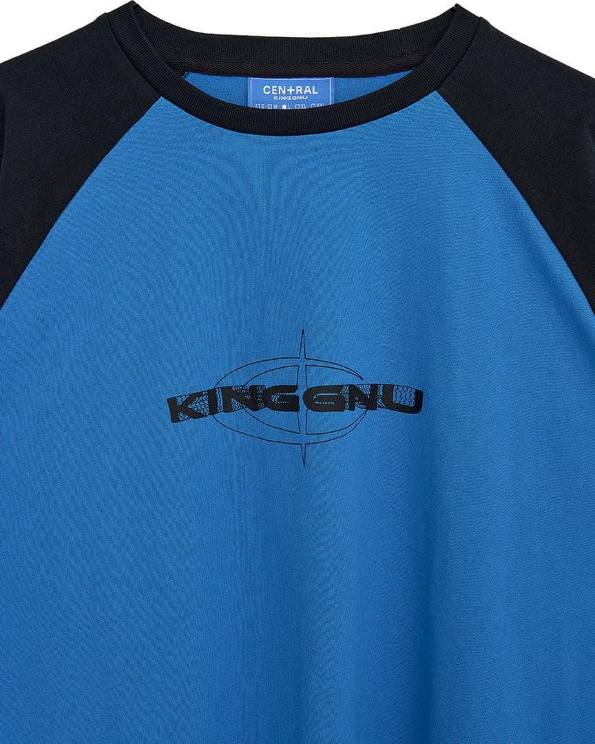 KING GNU L/S RAGLAN [ブルー/スミクロ] M