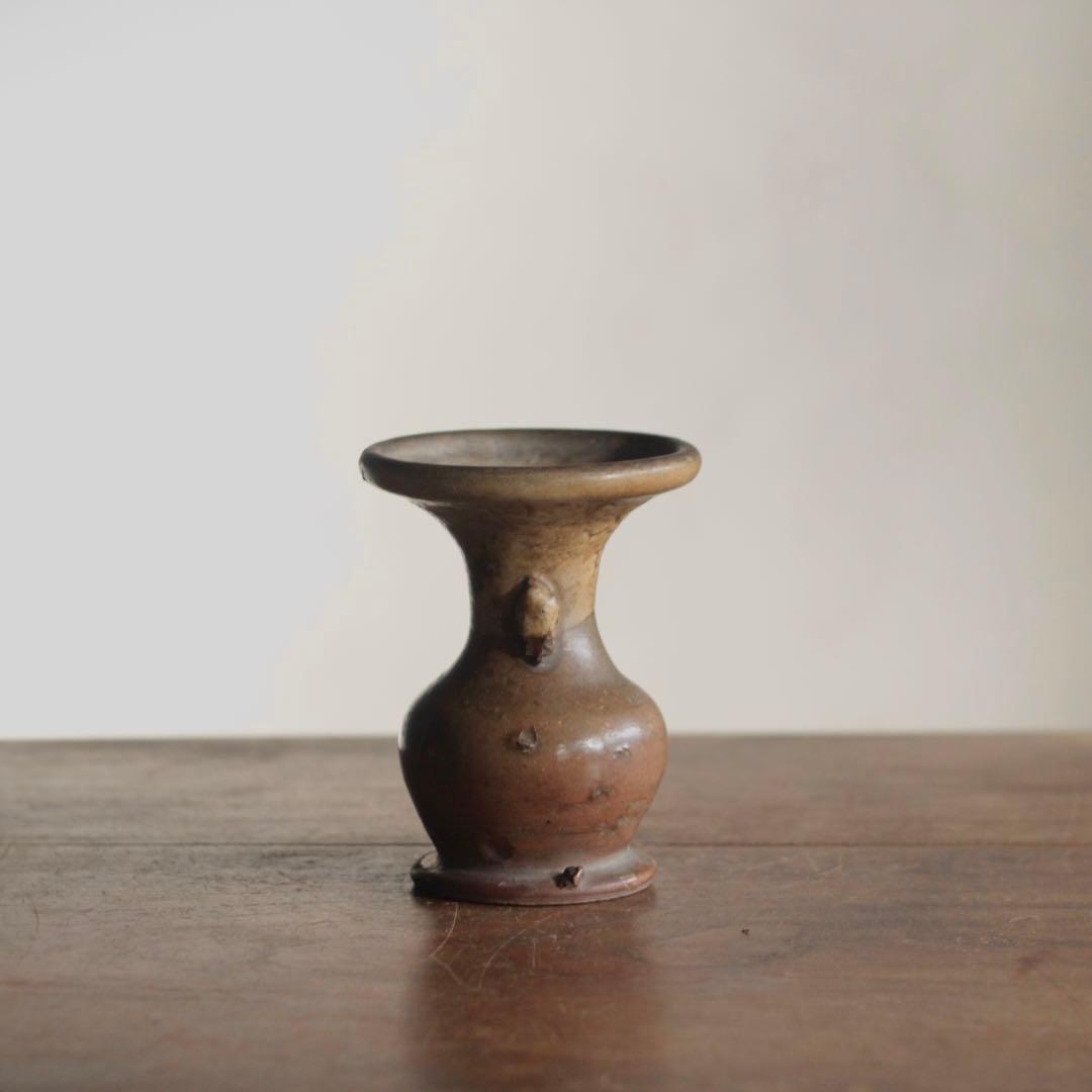 古い 仏花器 花器 古道具 アンティーク