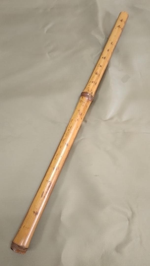 煤竹　真竹笛　古典調６本調子　篠笛