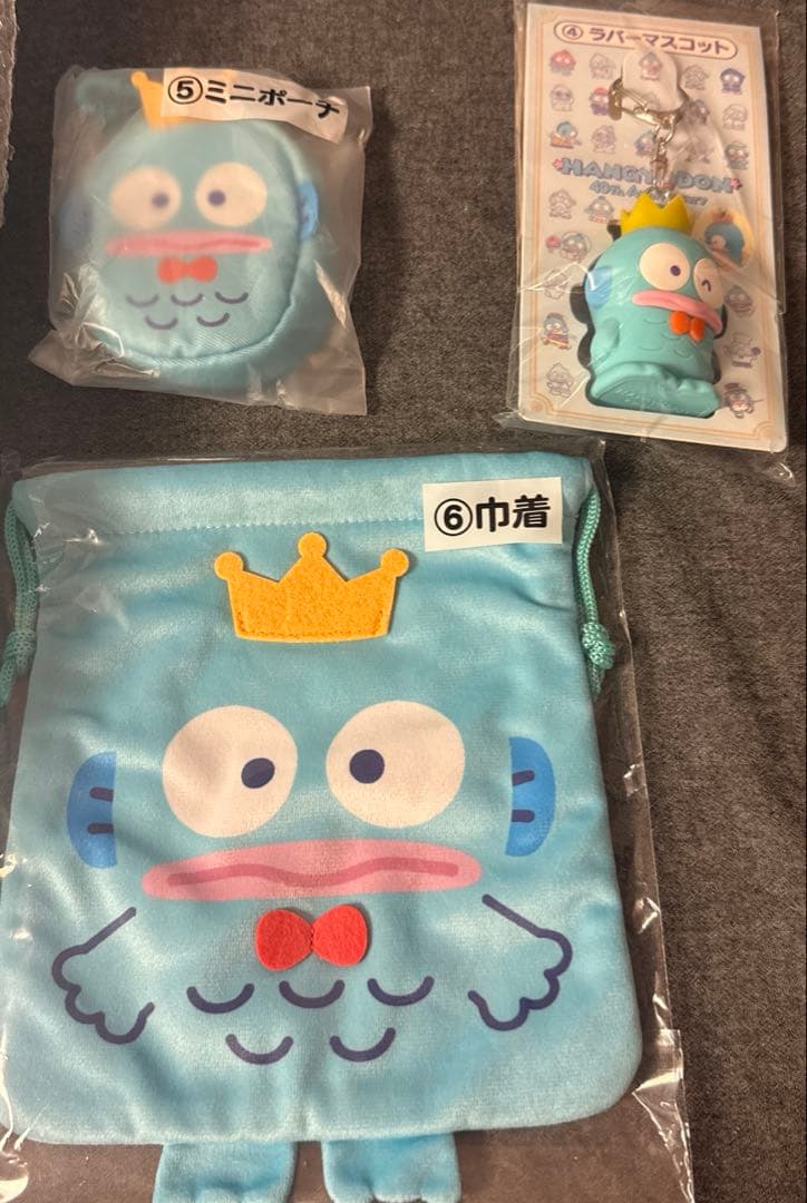 サンリオ 当りくじ ハンギョドン ふとん　レンジ調理鍋　ラスト　11点セット