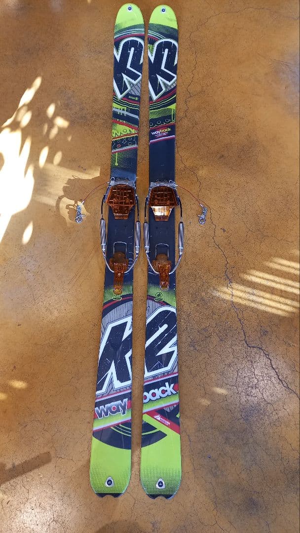 中古テレマークスキー　４　山スキー　バックカントリー　G3