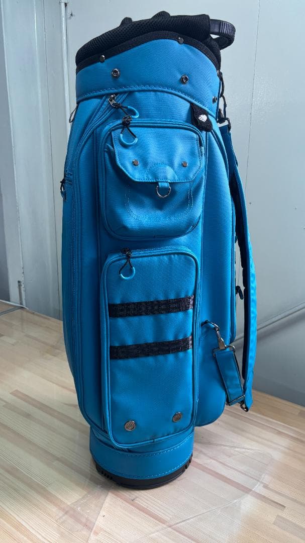 【最終価格】HONMAゴルフ キャディバッグ ９型　ボストンバックセット　ブルー