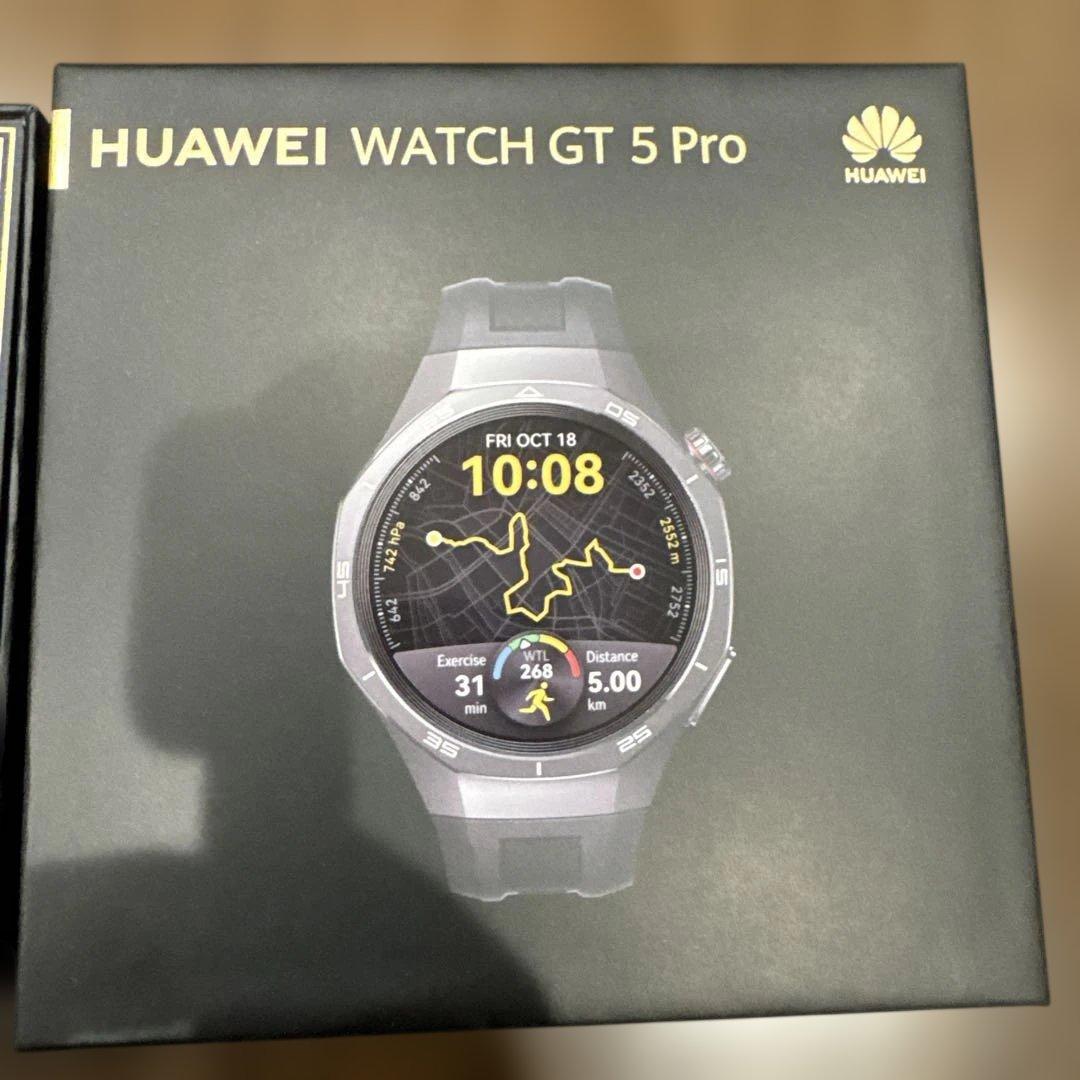 HUAWEI WATCH GT 5 Pro ブラック
