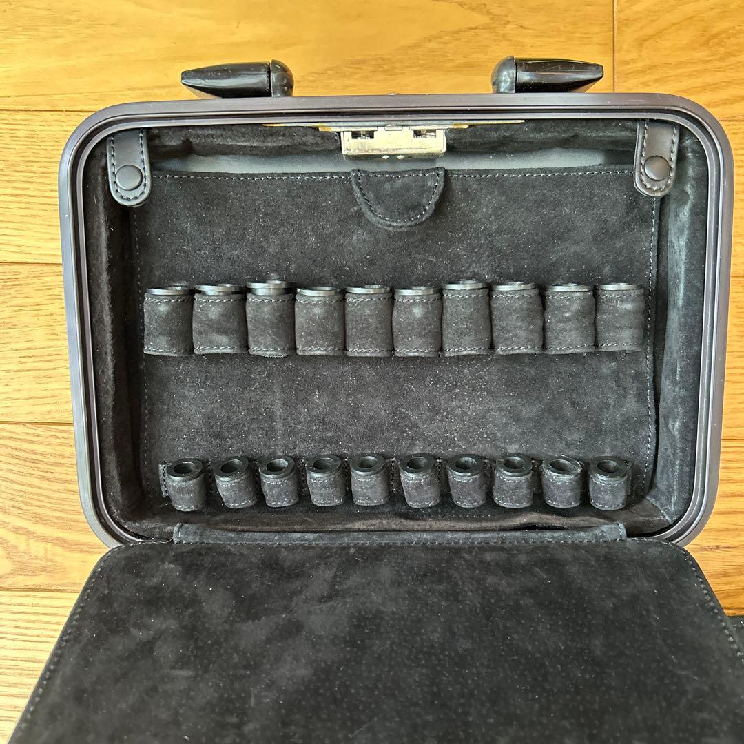 ZERO HALLIBURTON 万年筆ケース(ショルダーストラップ付き)