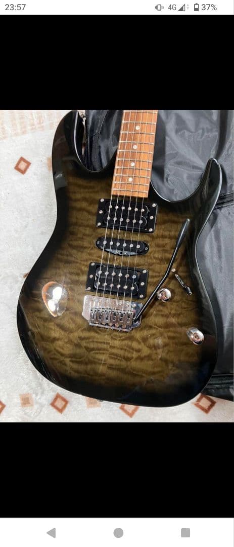 ギター Ibanez GIO GRX70QA/TKS