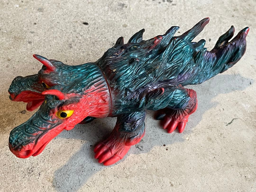 火山怪獣バロン マルサン ソフビ