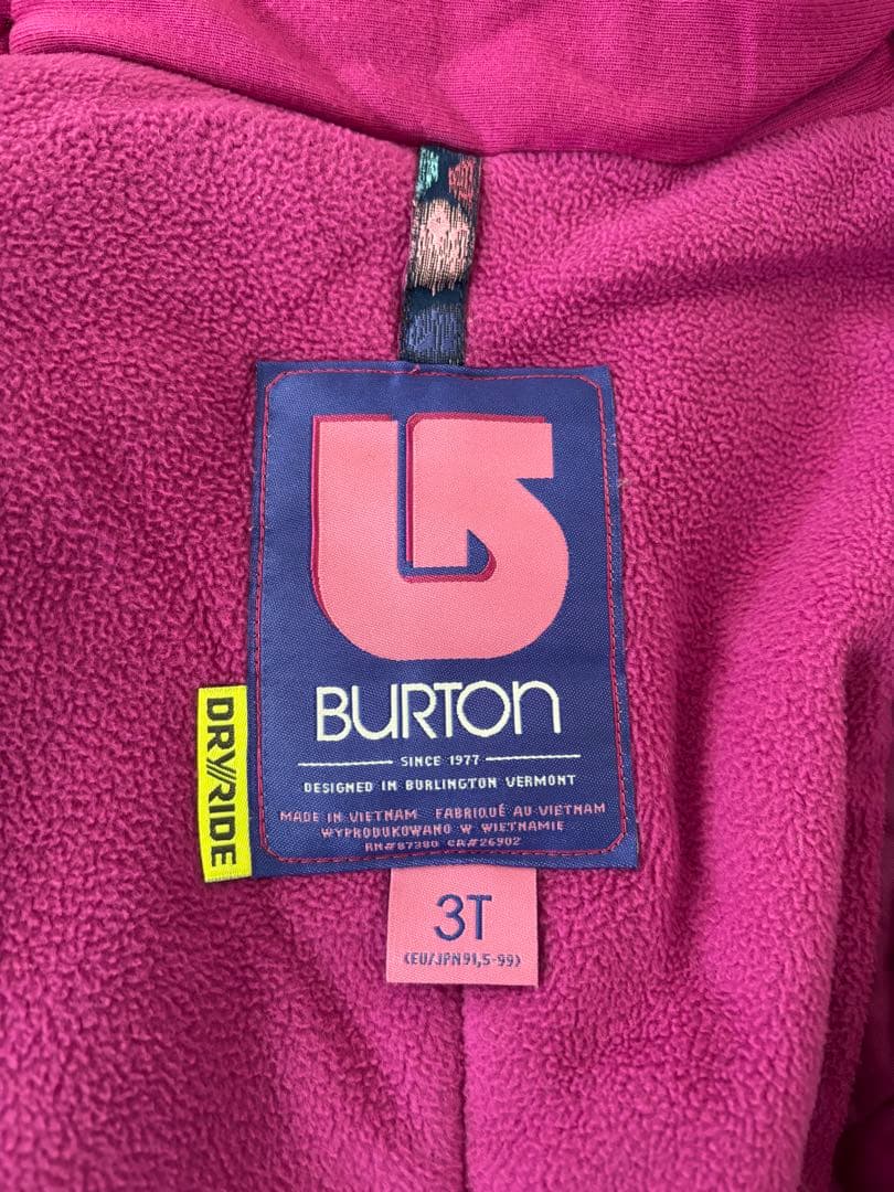 Burton スノーボードウェア 上下セット 3T