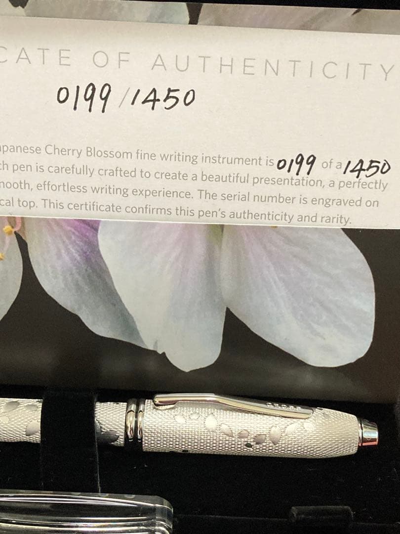 【新品未使用】クロス 万年筆 チェリーブロッサム AT0046CB-38FD