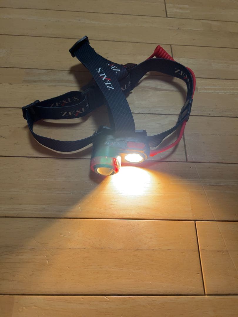 ZEXUS 充電式ヘッドランプ CREE LED ZX-R730