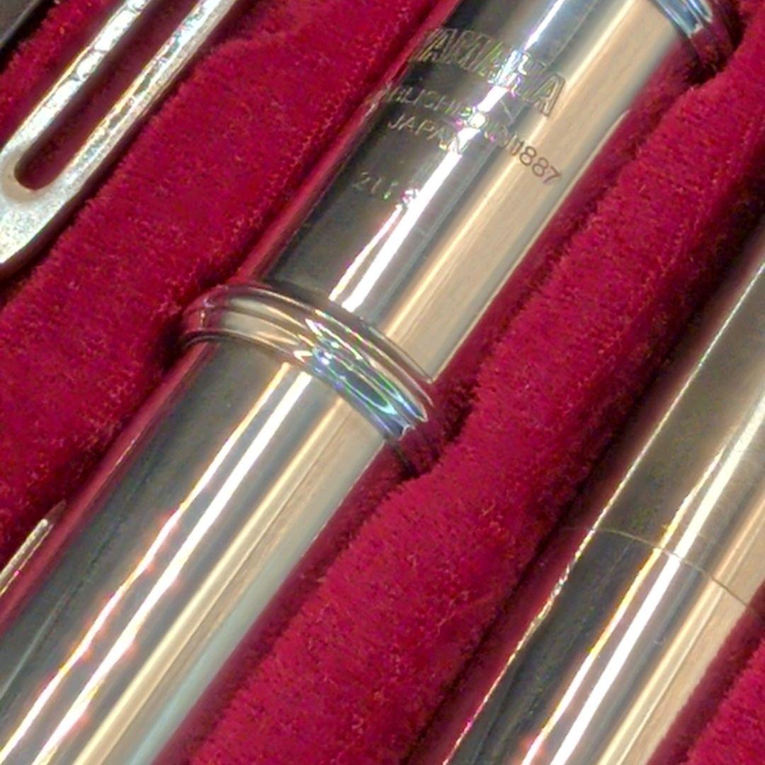 フルート　調整済　ヤマハ　YFL211S（Eメカ.銀メッキ仕様）