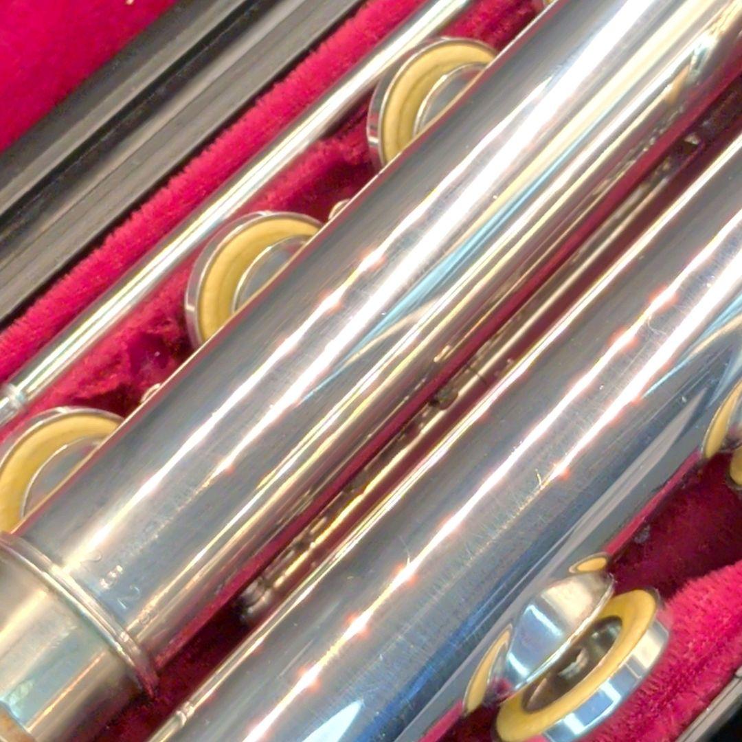 フルート　調整済　ヤマハ　YFL211S（Eメカ.銀メッキ仕様）