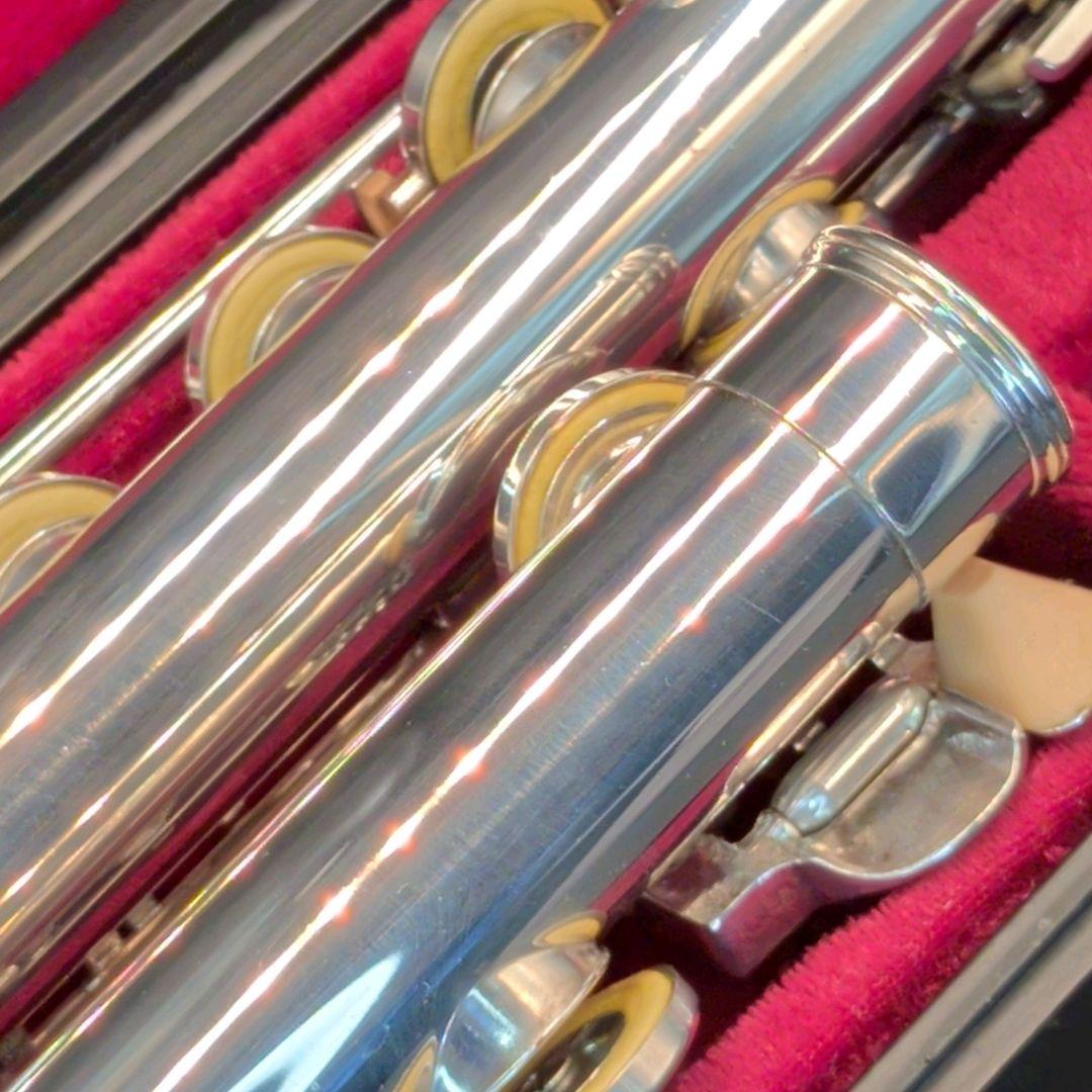 フルート　調整済　ヤマハ　YFL211S（Eメカ.銀メッキ仕様）