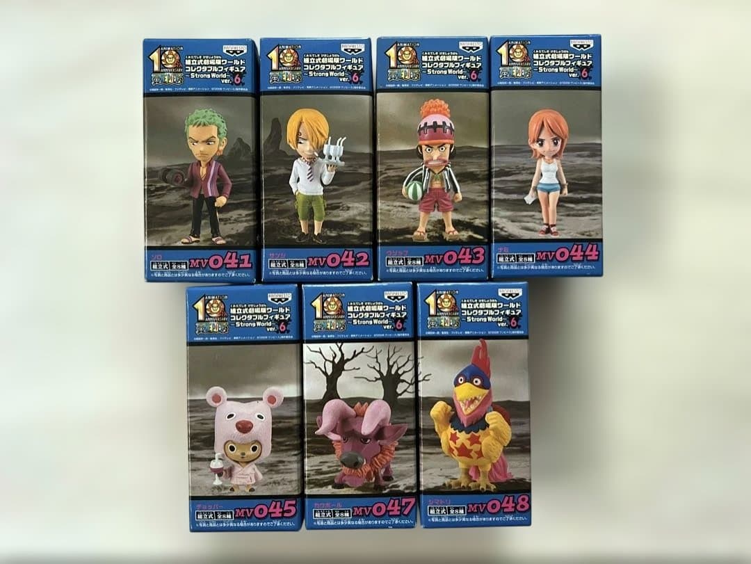 [未開封]ワンピース WCF ストロングワールド ver.6 全7品セット