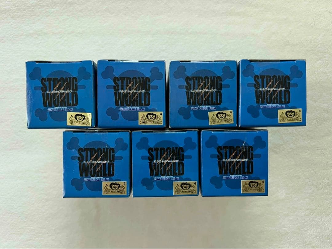 [未開封]ワンピース WCF ストロングワールド ver.6 全7品セット