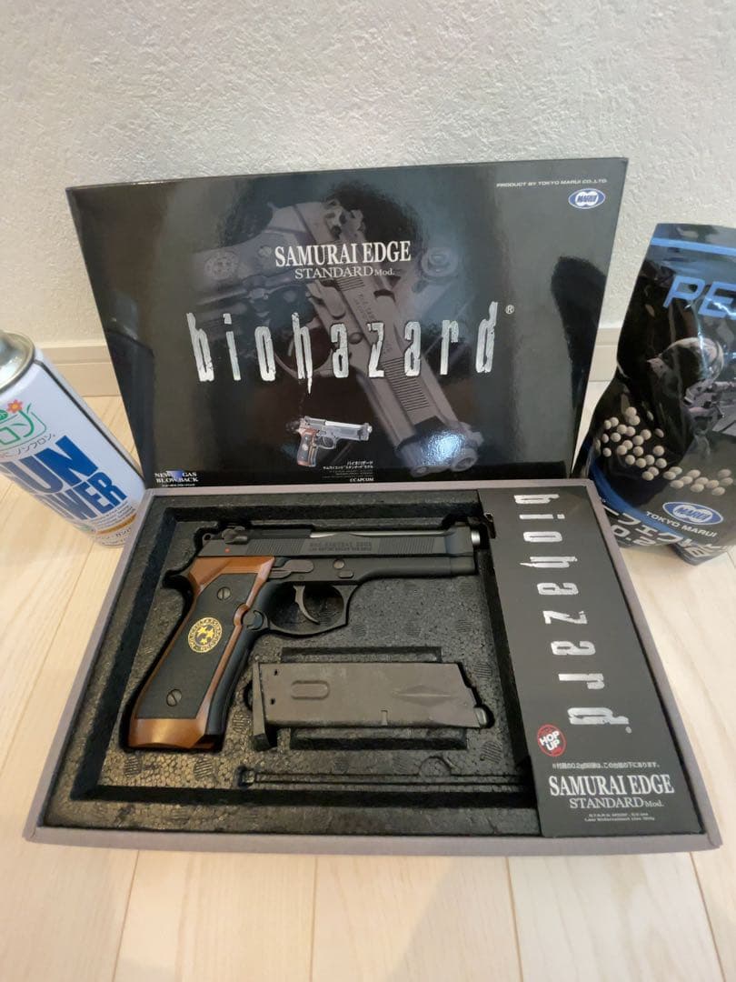 バイオハザード　SAMURAI EDGE STANDARD ガスガン