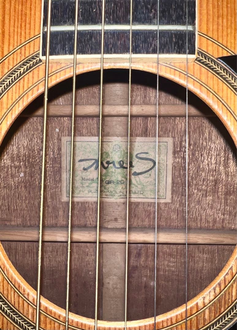 鈴木バイオリン three S GR-20 アコースティックギター