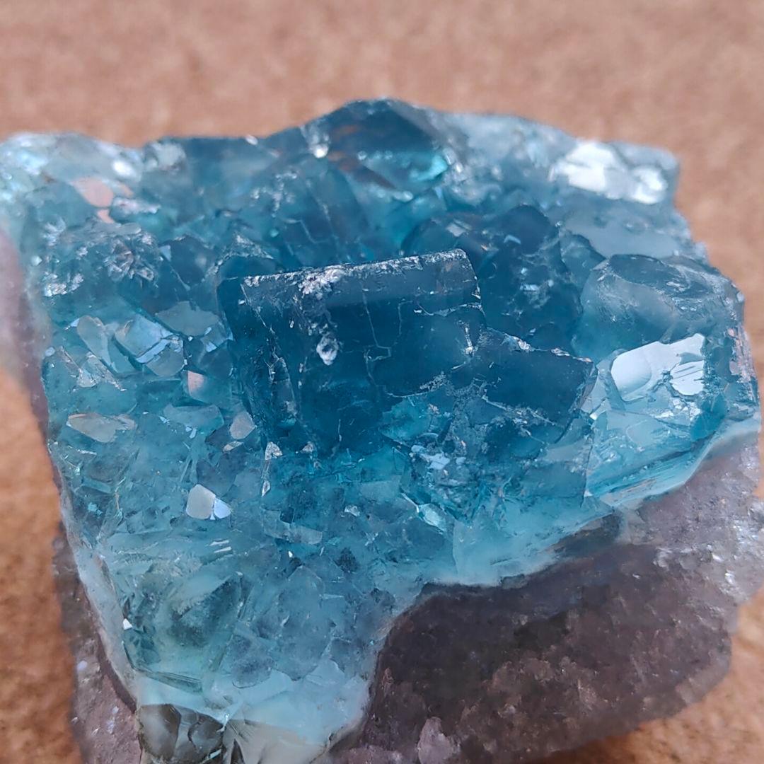 湖南省産フローライト 天然石 鉱物 原石