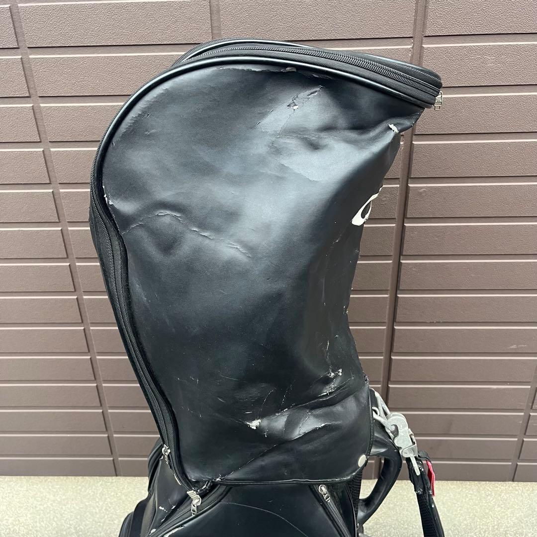 【大人気】OAKLEY オークリー SKULL キャディバッグ 3点式　ブラック