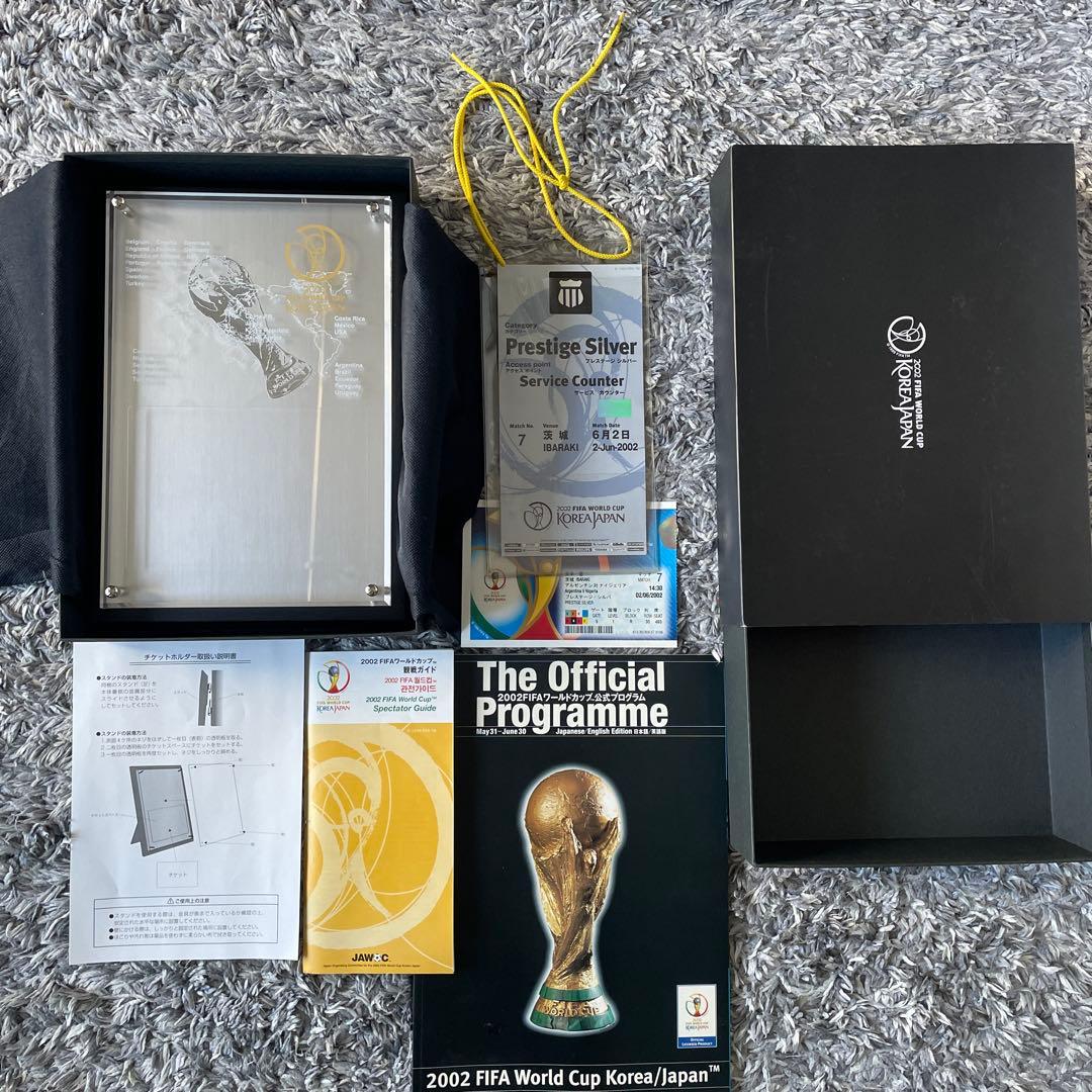 日韓ワールドカップ【★非売品★】貴重2002 FIFA　記念品チケットホルダー