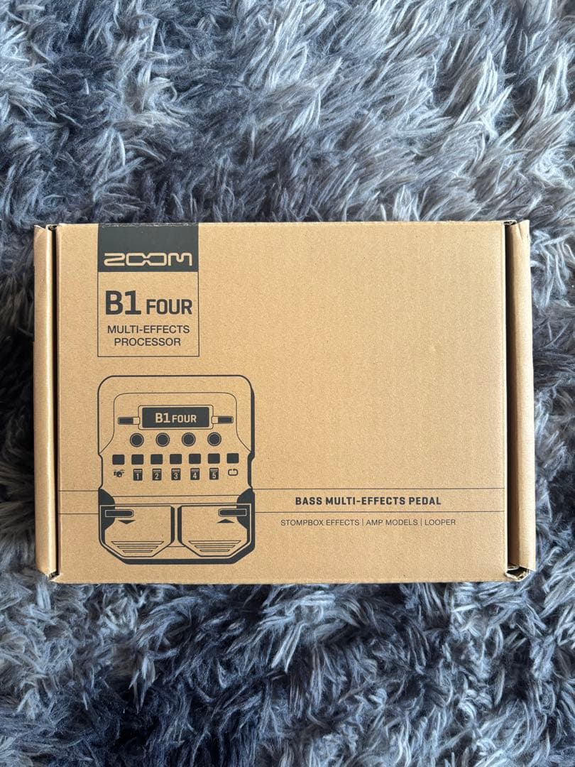 【あ】ZOOM B1 FOUR ベースエフェクター
