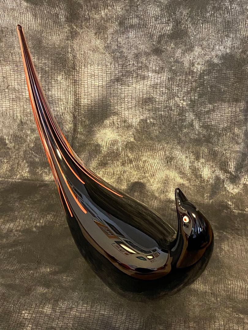 アートガラス バードオブジェ⭐︎ビザッツァ ヴェトロ 1992