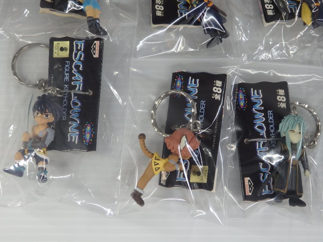 エスカフローネ キーホルダー メルル バァン アレン ディランドゥ 12体まとめ