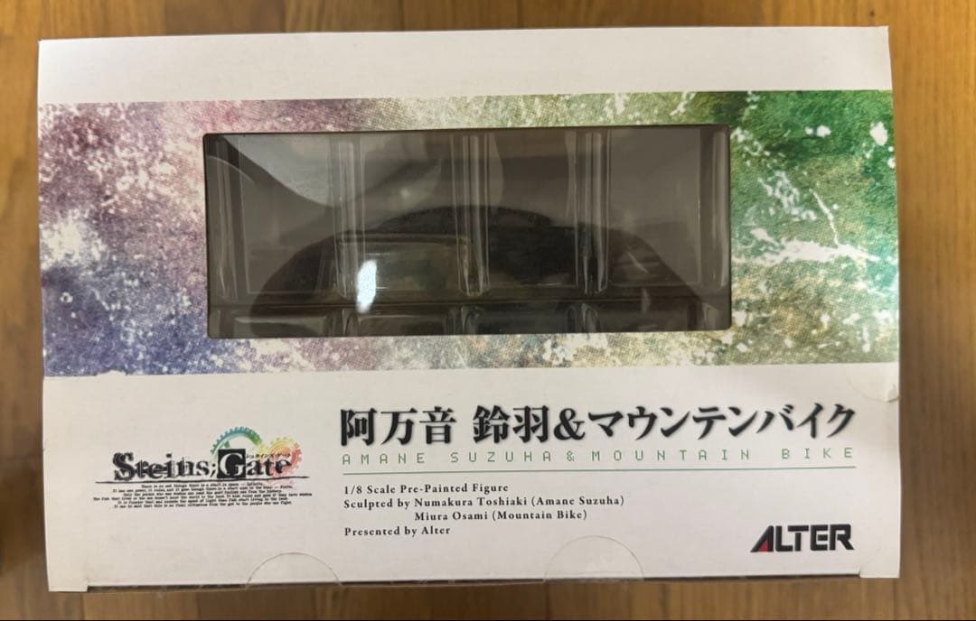阿万音鈴羽＆マウンテンバイク Steins;Gate 1/8フィギュア　未開封品