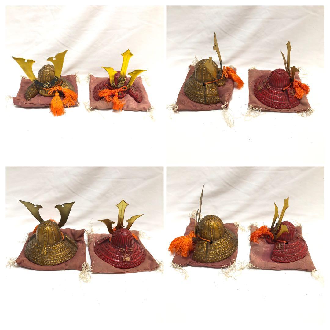 c*l様 出世兜 美術鋳物 14種 まとめ売り コレクション ミニチュア 伝統工