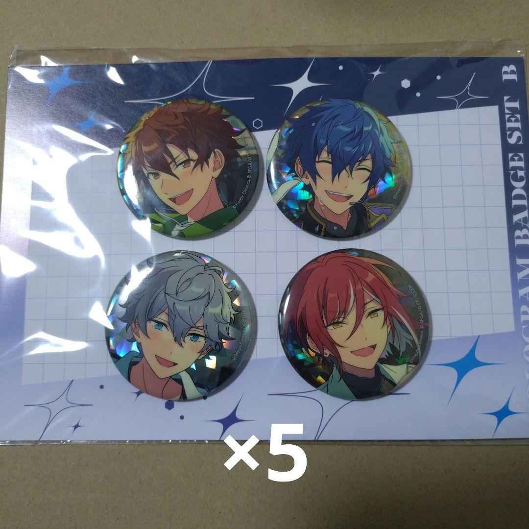 あんスタ　プロセカコラボ　缶バッジセット