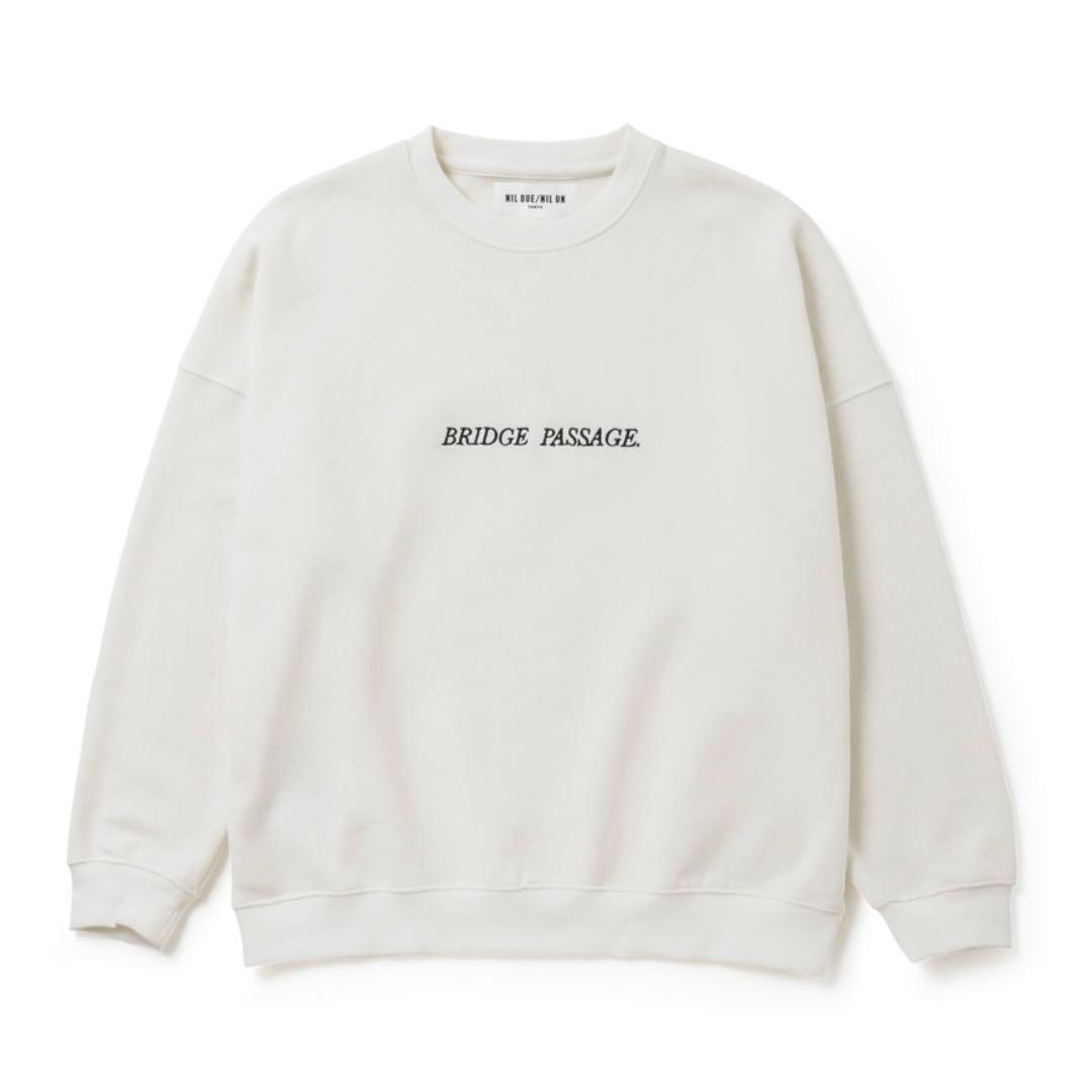 【未使用】NIL DUE/NIL UN TOKYO プルオーバースウェット