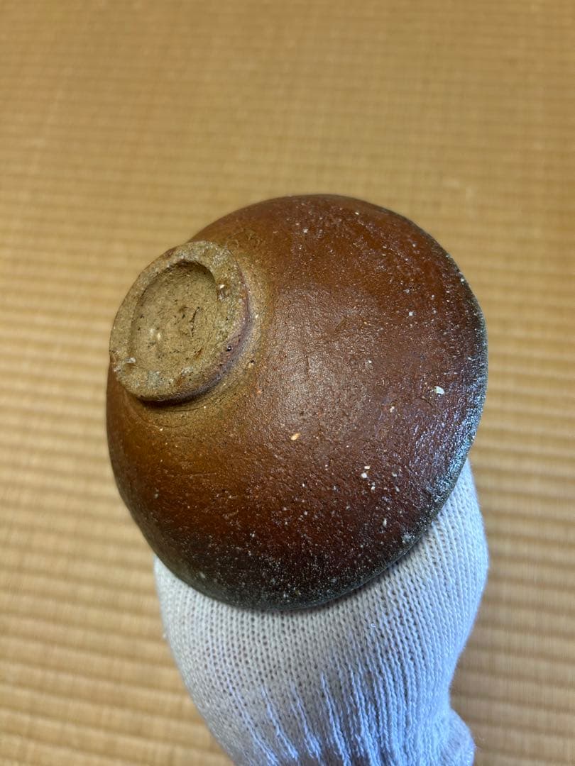 【灰かぶり茶碗 野沢洋子】 茶碗 茶道具 和食器 骨董 九谷焼 木箱 茶器 陶器