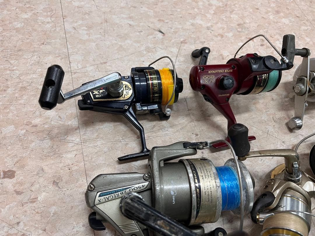 27個ジャンクリール　SHIMANO DAIWA などまとめ売り