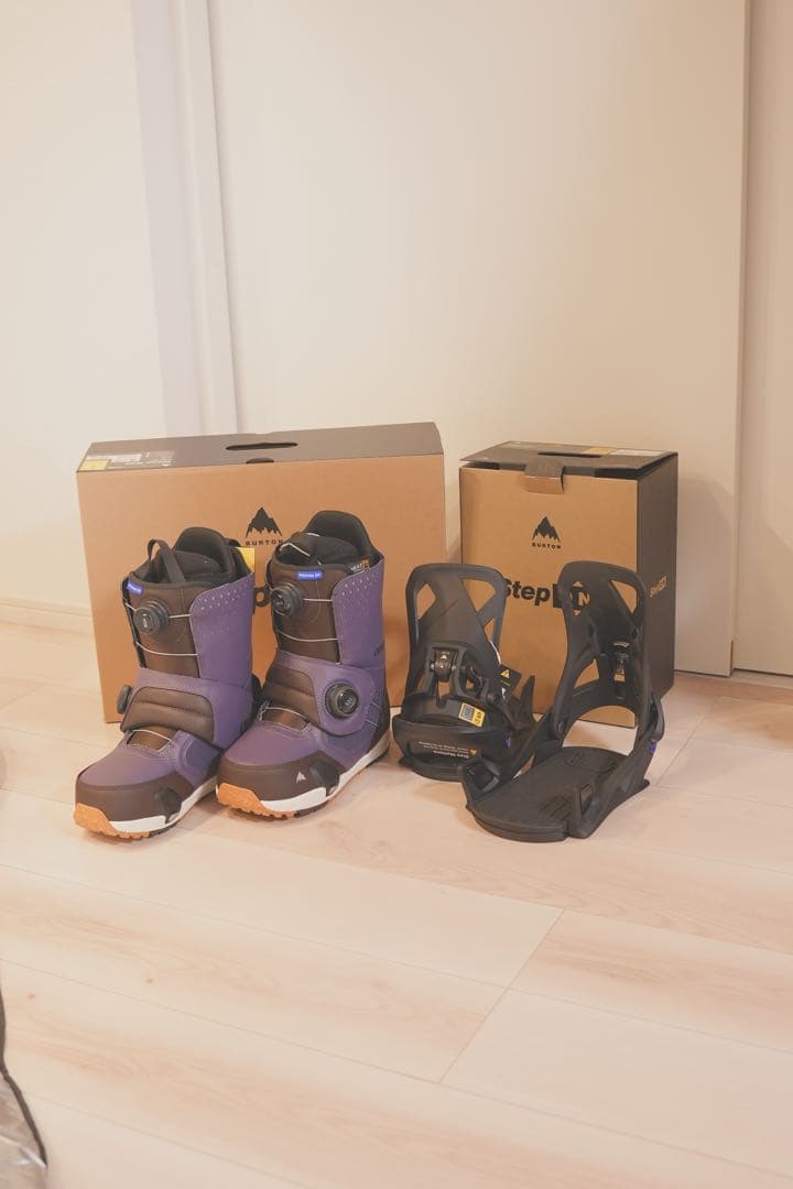 Burton step on Photo wide サイズ8 レア色