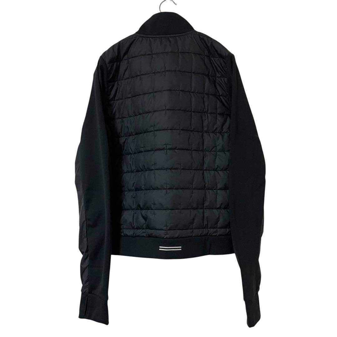 ナイキ シンセティックフィルジャケット ランニングウェア 中綿アウター XL 黒