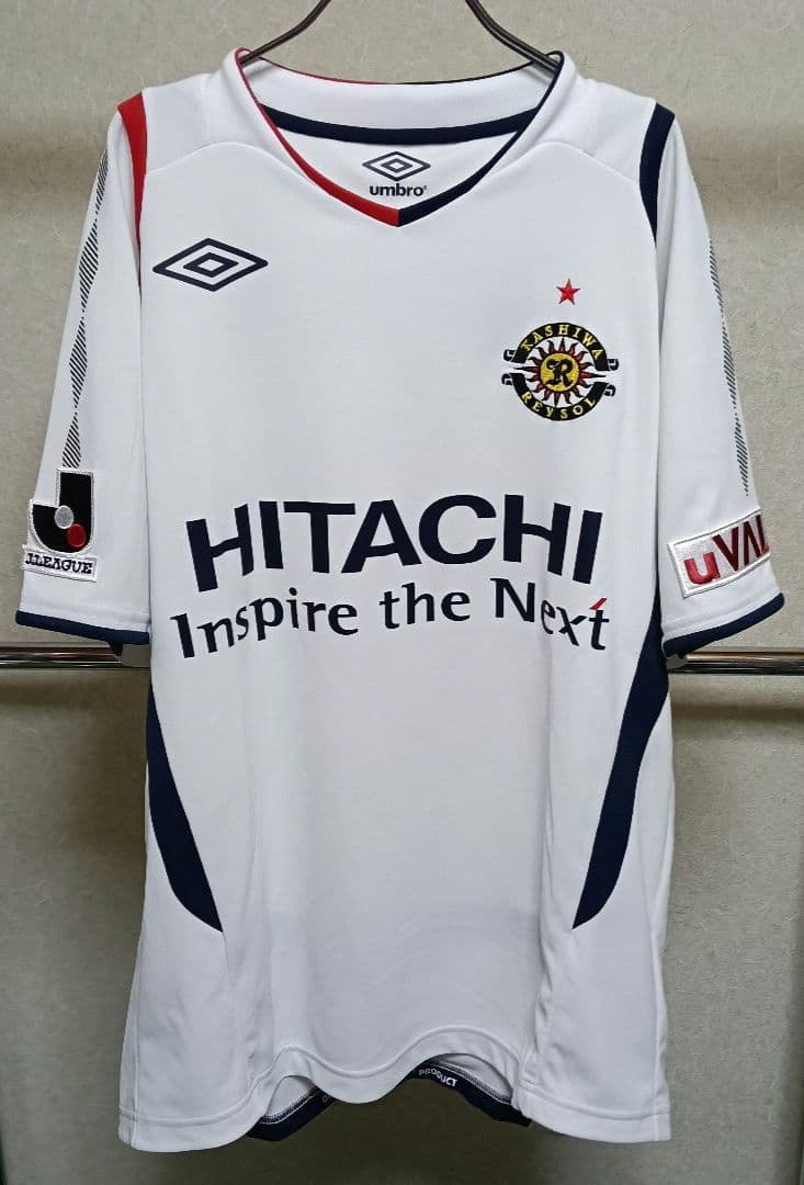 【希少美品・アンブロ最終年】柏レイソル 2009-2010 アウェイユニフォーム