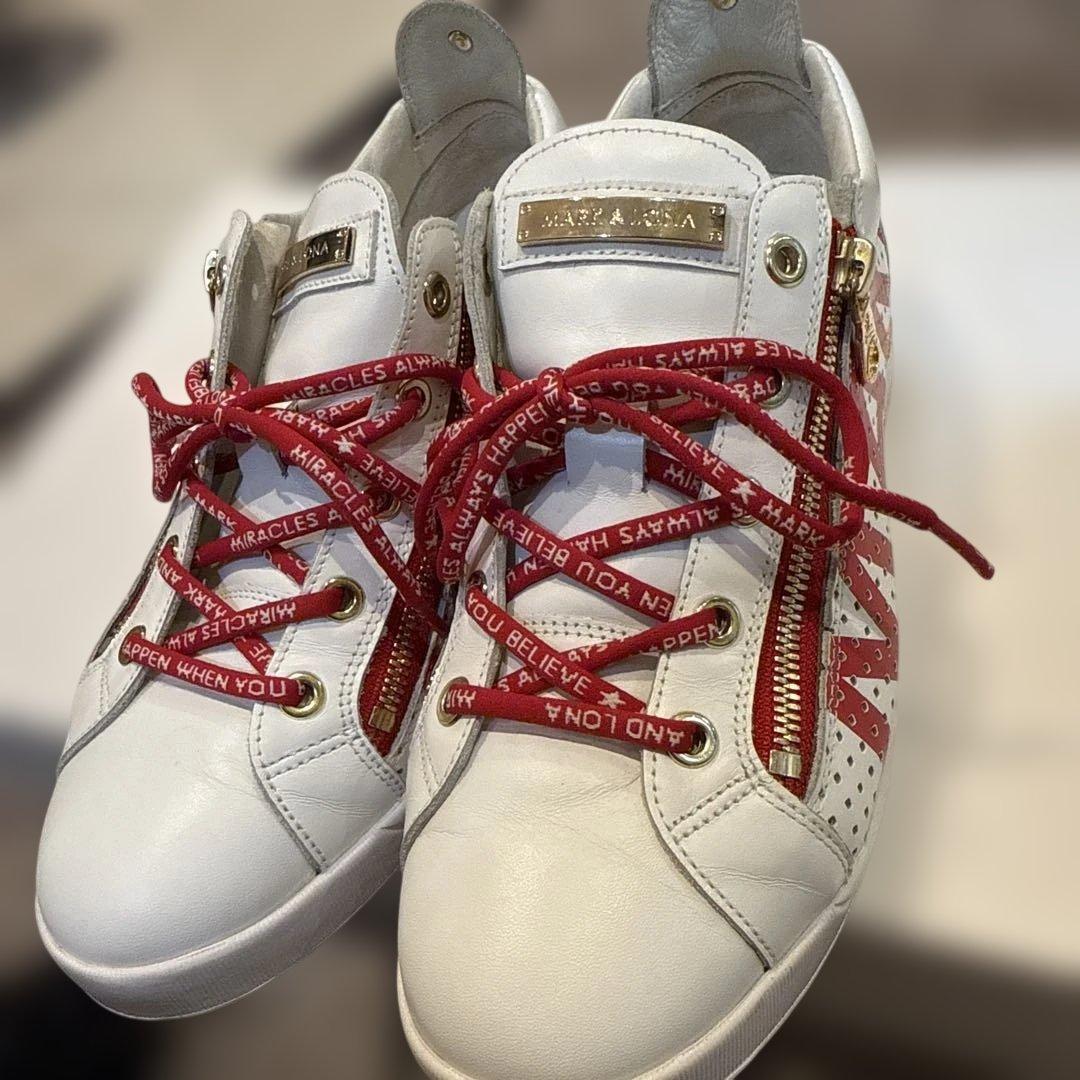 MARK&LONA ゴルフシューズ　25 美品　スパイクレス