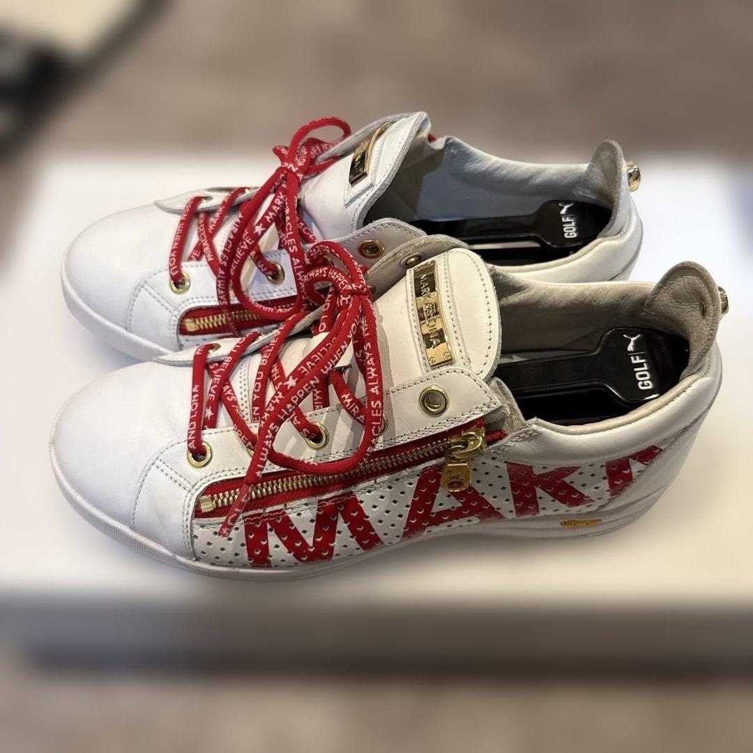 MARK&LONA ゴルフシューズ　25 美品　スパイクレス