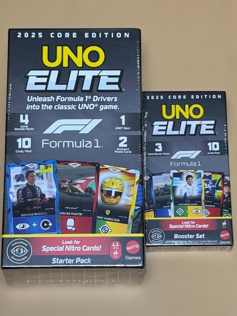 F1 UNO Formula1 ハミルトン フェルスタッペン ランド・ノリス