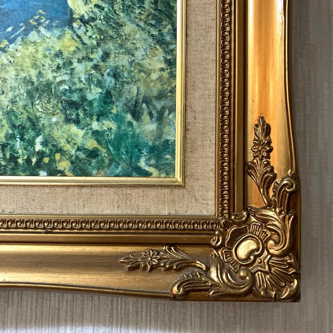 ★クロード・モネ『アルジャントゥイユの停泊地』絵画 ・額縁付き♪