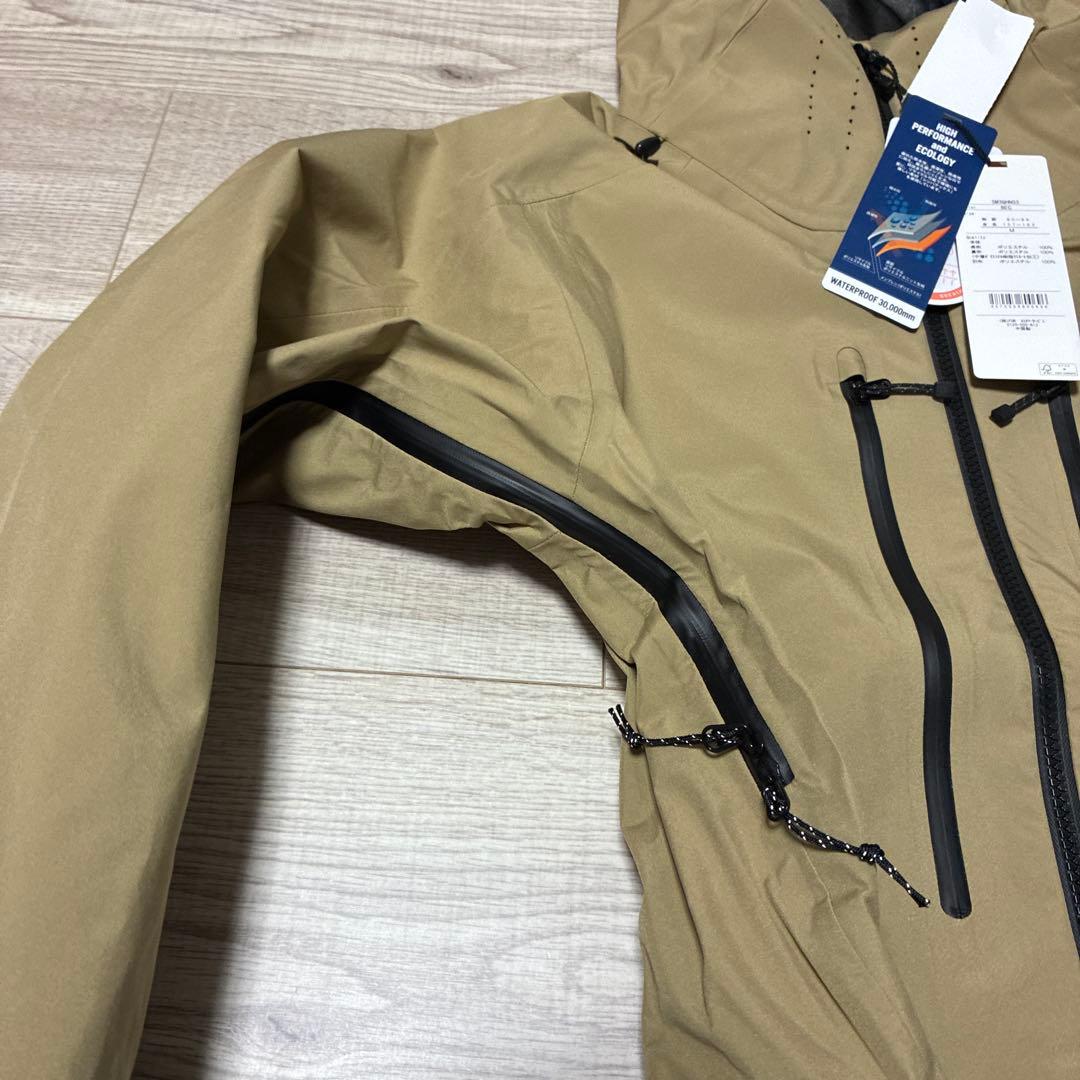 未使用 サマス SAMAS スキーウェア スノボウェア ジャケットM ベージュ