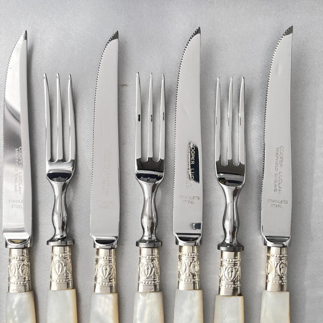 【Cooper Ludlam】【白蝶貝 】フルーツ / デザートセット 12本