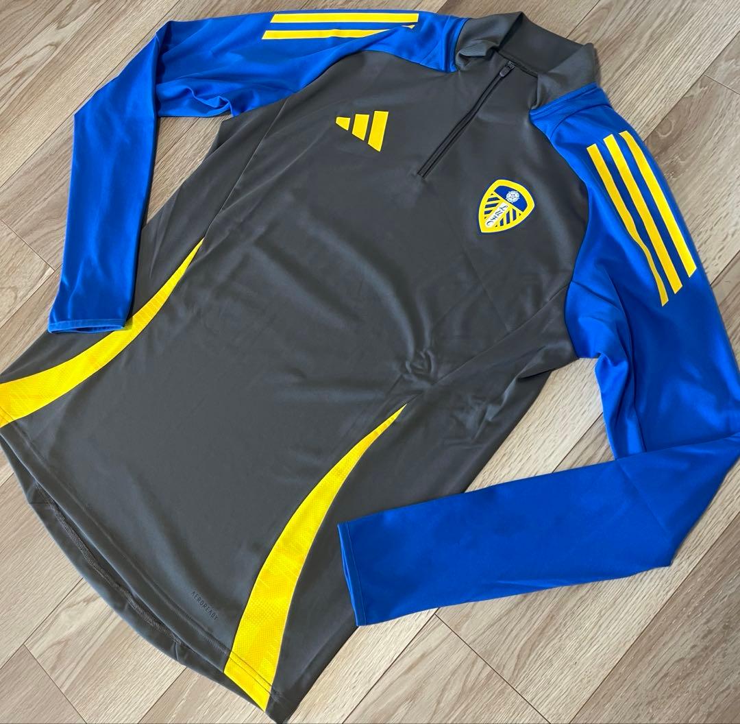 adidas リーズ　トレーニングトップ　ドリルトップ　M 田中碧　サッカー