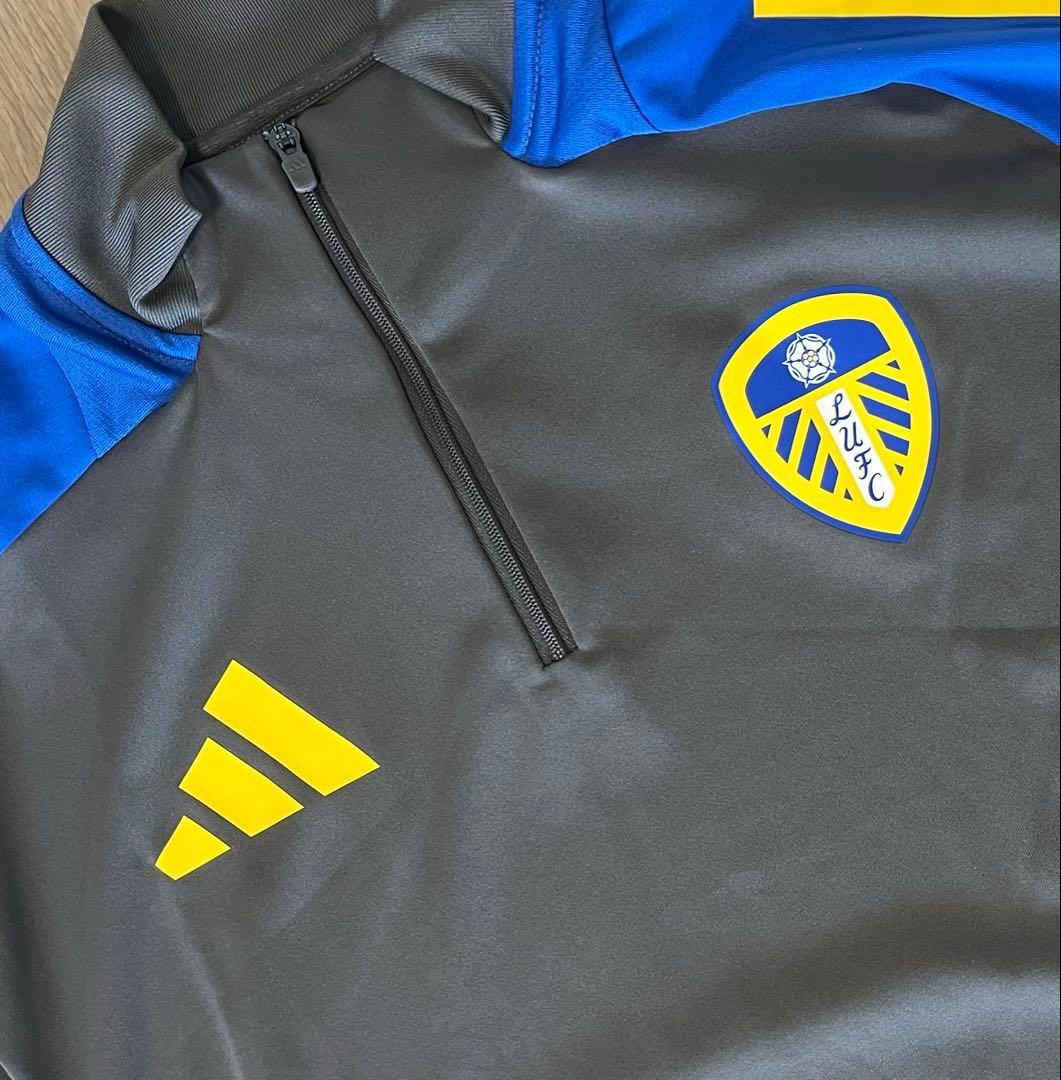 adidas リーズ　トレーニングトップ　ドリルトップ　M 田中碧　サッカー